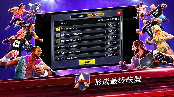 wwe美国职业摔角联盟(WWE Mayhem)