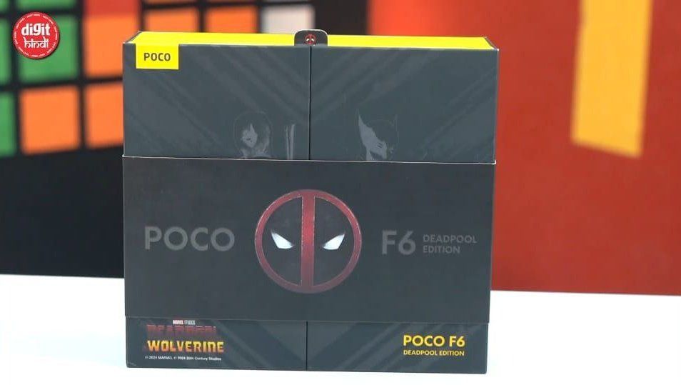 死侍限量版小米 POCO F6 5G 手机真机曝光