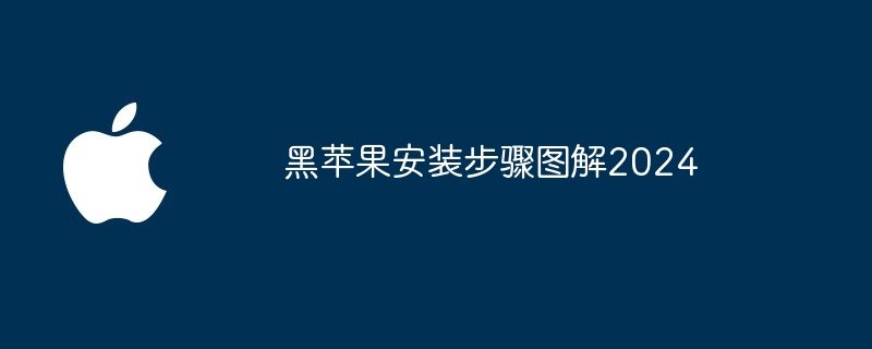 黑苹果安装步骤图解2024